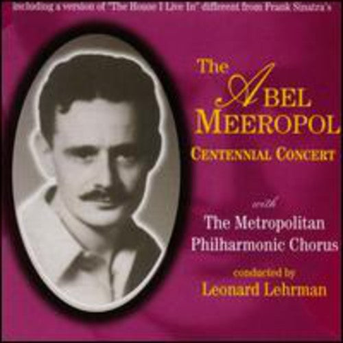 Meeropol,abel - Centennial Concert - Music CD