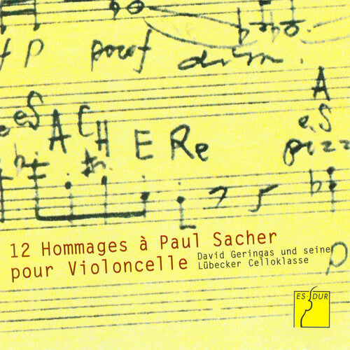 Geringas / Runge / Maintz / Svan - 12 Hommages A Paul Sacher Pour Violoncelle - Music CD