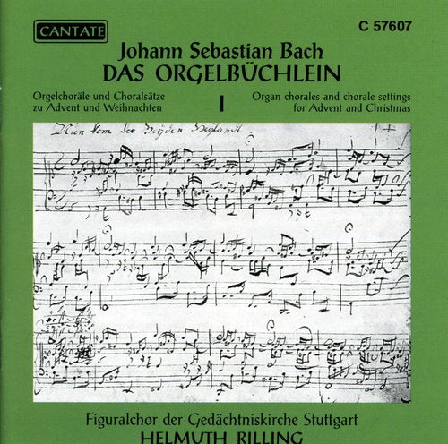 Bach / Figural Choir / Rilling - Organ Chorales & Settings For Christmas & Advent - Music CD
