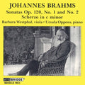 Brahms / Westphal / Oppens - Viola Sonatas - Music CD
