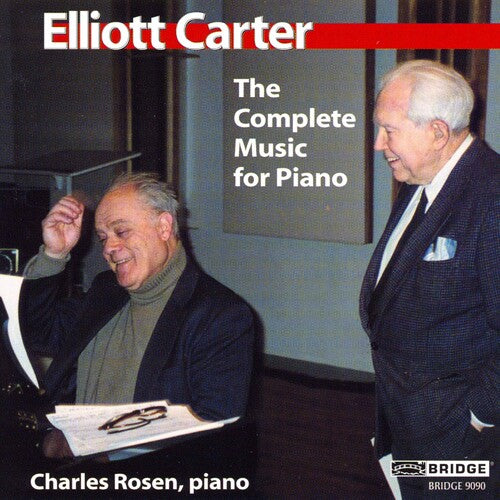 Carter / Rosen - Complete Music For Piano - Music CD
