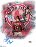 Cooper Brannan Boston Red Sox Signed 8x10 Photo PSA