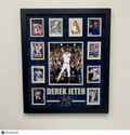 Derek Jeter 10-Card Custom Display Frame New York Yankees