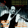 Mozart / Thibaud - Jacques Thibaud Plays Mozart - Music CD