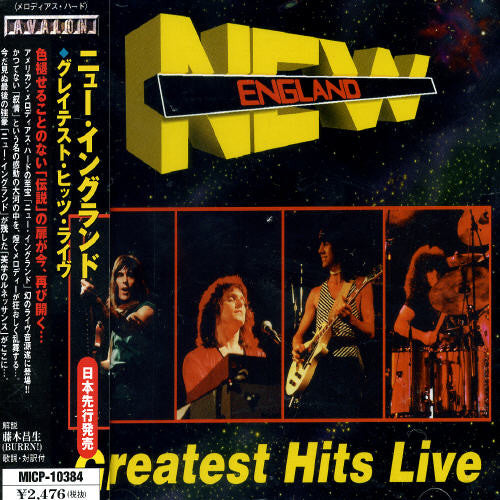 New England - Greatest Hits Live - Music CD