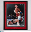 Lance Storm and Hugh Morris Signed Wrestling 8x10 Custom Framed Photo PSA