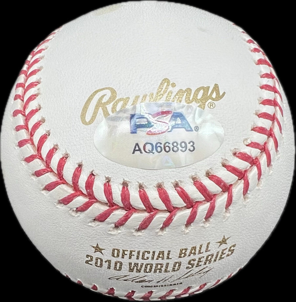 Matt Cain Signed MLB Baseball PSA San Francisco Giants
