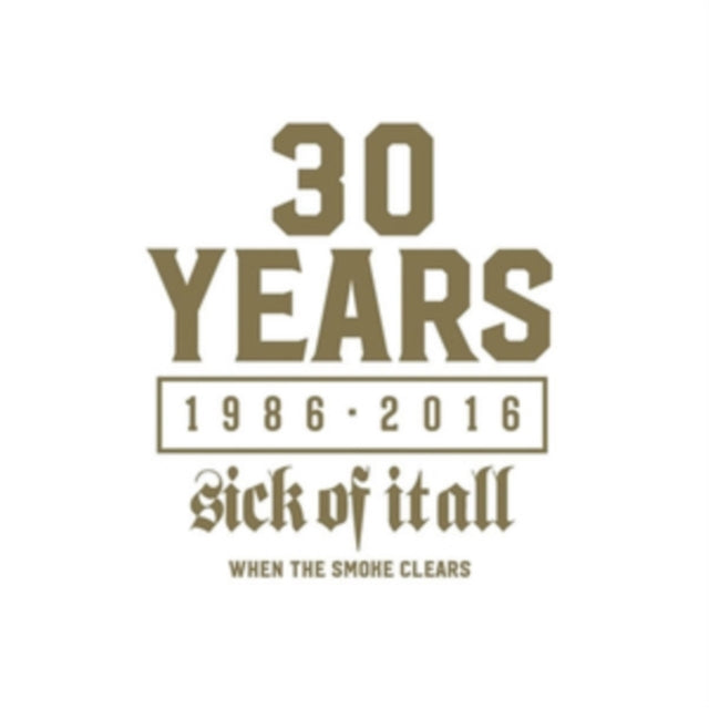 Sick Of It All - When The Smoke Clears (Gold LP Vinyl)