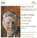 Berkeley / Britten / Jones / Langridge / Bedford - Auden Songs - Music CD