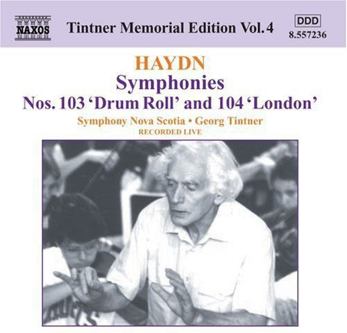 Haydn / Tintner / Symphony Nova Scotia - Tintner Memorial Edition 4 - Music CD