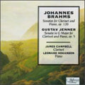 Brahms / Campbell / Hokanson - Clarinet Sonatas Op 120 1 & 2 - Music CD