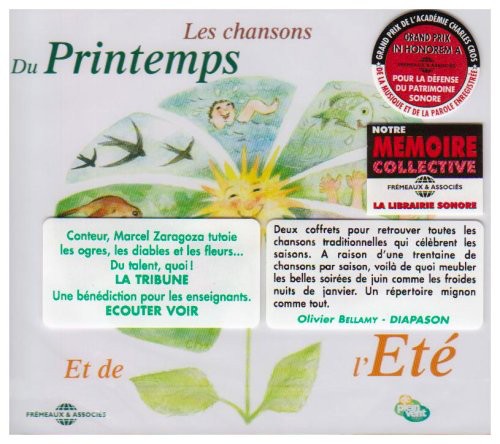 Zaragoza,marcel - Printemps Chansons Pour Enfants - Music CD
