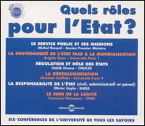 Quels Role Pour L'etat / Various - Quels Role Pour L'etat / Various - Music CD