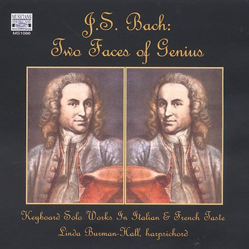 Bach / Burman-hall - Two Faces Of Genius Keyboard Solo Works - Music CD