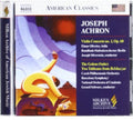 Achron / Oliveira / Silverstein / Schwarz - Milken Arch Of American Jewish Music: Violin Cto 1 - Music CD