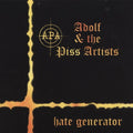 Adolf & Piss Artists - Hate Generators - Music CD