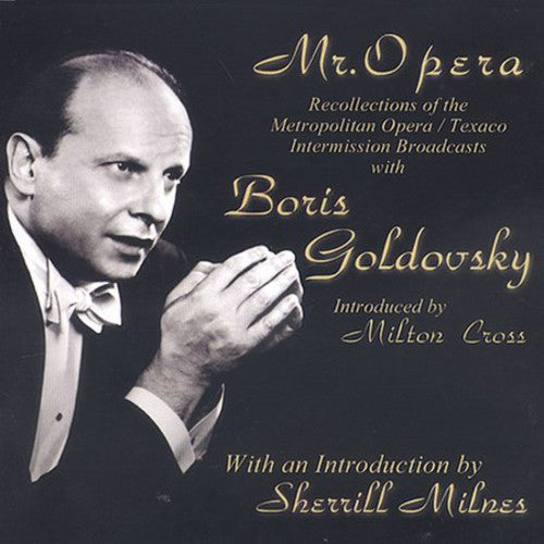 Goldovsky,boris - Mr Opera - Music CD