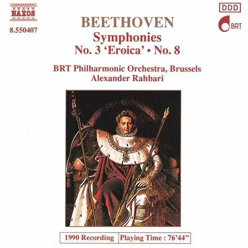 Beethoven / Rahbari / Brt Philharmonic - Symphonies 3 & 8 - Music CD