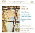Holst / Gritton / Langridge / Maltman / Fuller - English Song Series 6 - Music CD