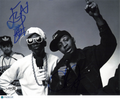 Flavor Flav and Chuck D signed 8x10 Photo Public Enemy JSA Autographed
