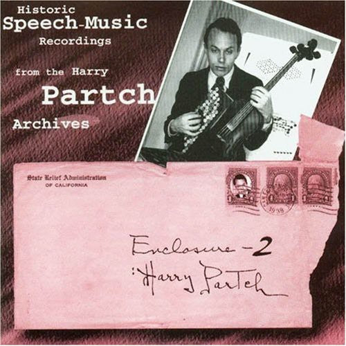Partch,harry - Historic Speech Music - Music CD