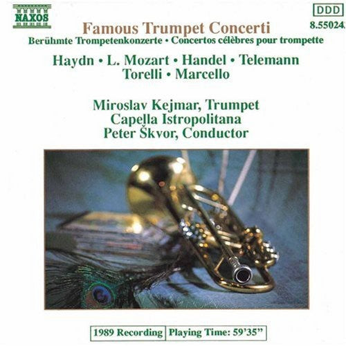 Skvor,peter - Trumpet Concerti - Music CD
