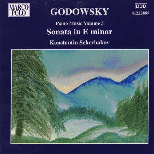Godowsky / Scherbakov - Piano Music 5: Sonata In E Minor - Music CD