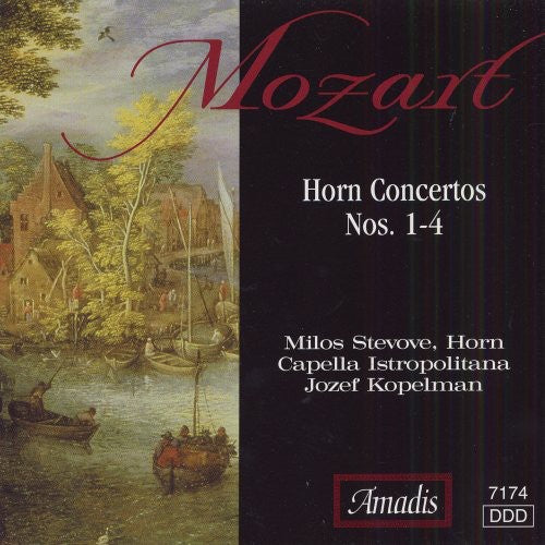 Mozart / Stevove / Kopelman / Capella Istropolitan - Horn Concertos 1-4 - Music CD