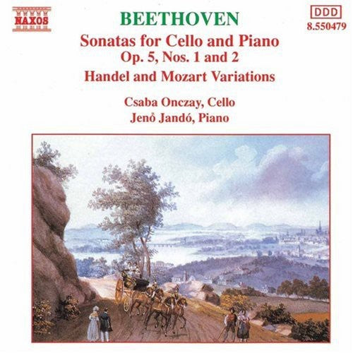 Beethoven / Onczay / Jando - Cello Sonatas 2 - Music CD