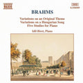 Brahms / Biret - Variations Opus 21 / 5 Etudes - Music CD