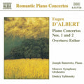 D'albert,eugen / Bonowetz / Yablonsky - Piano Concertos 1 & 2 / Overture: Esther - Music CD