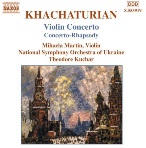 Khachaturian / Martin / Kuchar / Nat'l So Ukraine - Violin Concertos - Music CD