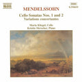 Mendelssohn / Kliegel / Merscher - Cello Sonatas 1 & 2 - Music CD