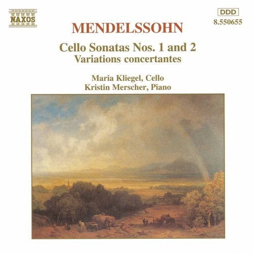 Mendelssohn / Kliegel / Merscher - Cello Sonatas 1 & 2 - Music CD
