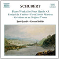 Schubert / Jando / Kollar - Piano Works For Four Hands 3 - Music CD