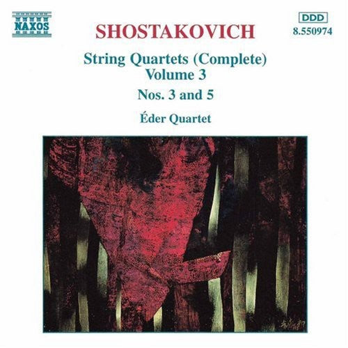 Shostakovich / Eder Quartet - String Quartets 3 - Music CD