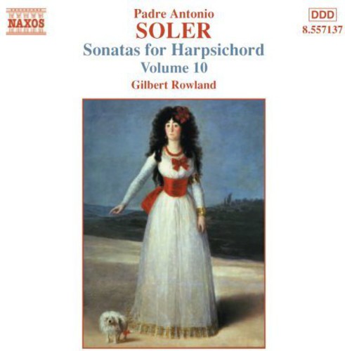 Soler / Rowland - Sonatas For Harpsichord 10 - Music CD