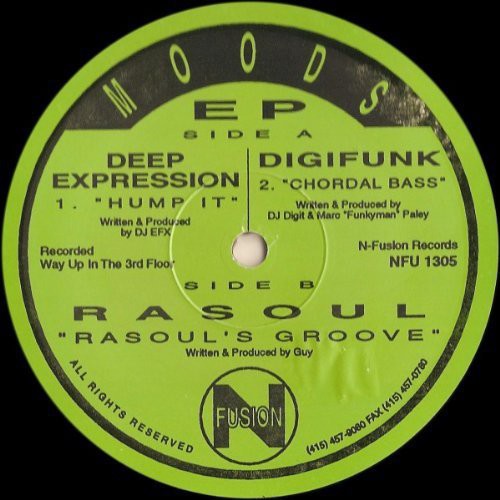 Deep Expression Digifunk Rasoul - Moods - Vinyl Record