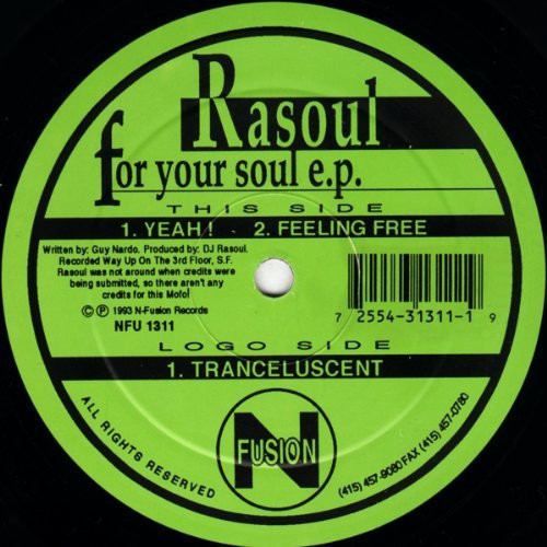 Rasoul - Rasoul: For Your Soul - Vinyl Record