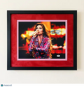 Shania Twain signed 11x14 Custom Framed Photo PSA/DNA Autographed