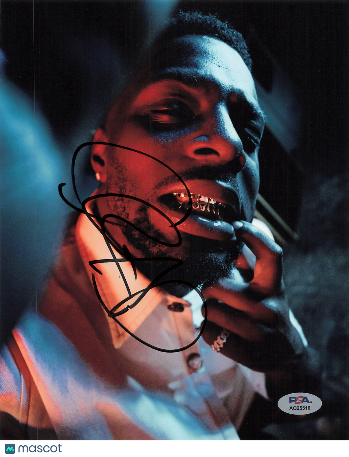 Isaiah Rashad Signed 8x10 Photo PSA Autographed