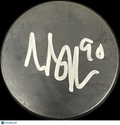 Tyler Johnson  Signed Hockey Puck PSA Tampa Bay Lightning