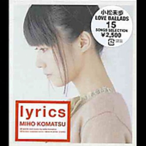 Komatsu,miho - Lyrics - Music CD