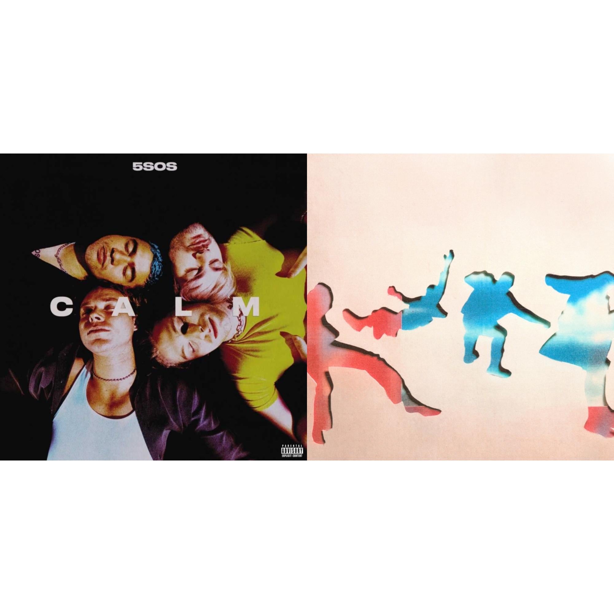 5Sos5 (X) (White LP Vinyl) & Calm (X)