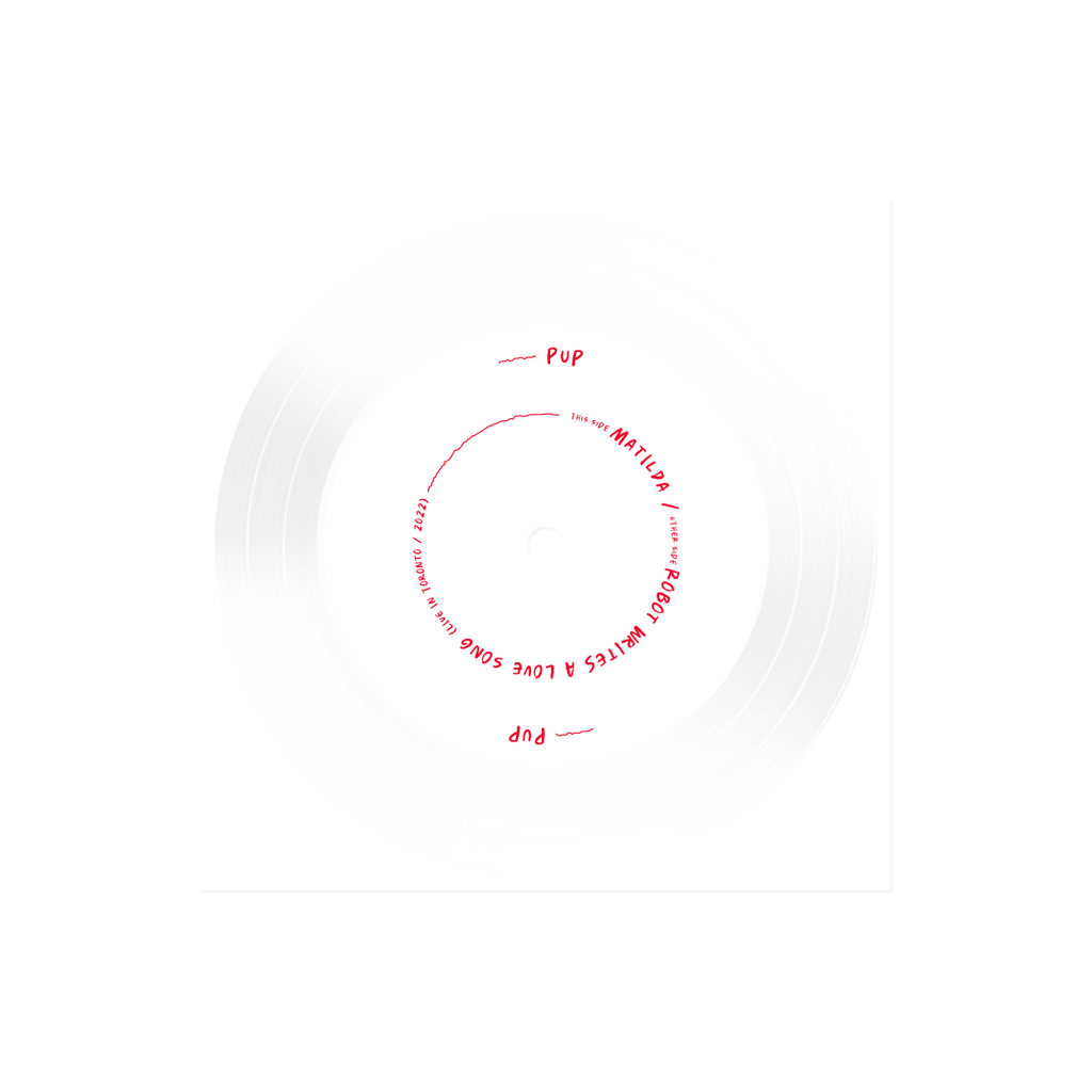 PUP 'PUP Unravels Live In Front Of Everyone They Know' Disc (3 Piece Flexi Disc) Vinyl Record