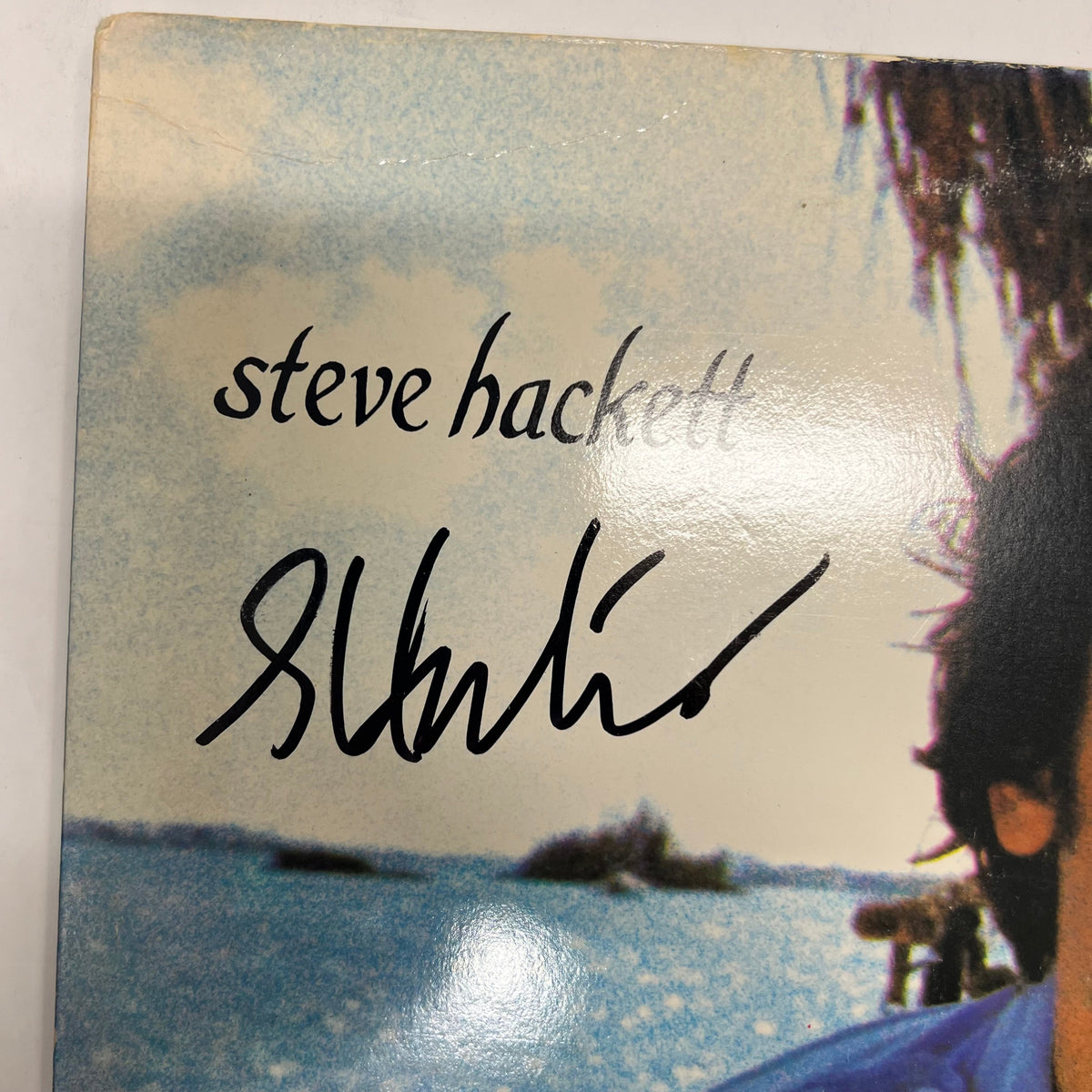 Steve Hackett Signed Cured Vinyl Album PSA Autographed
