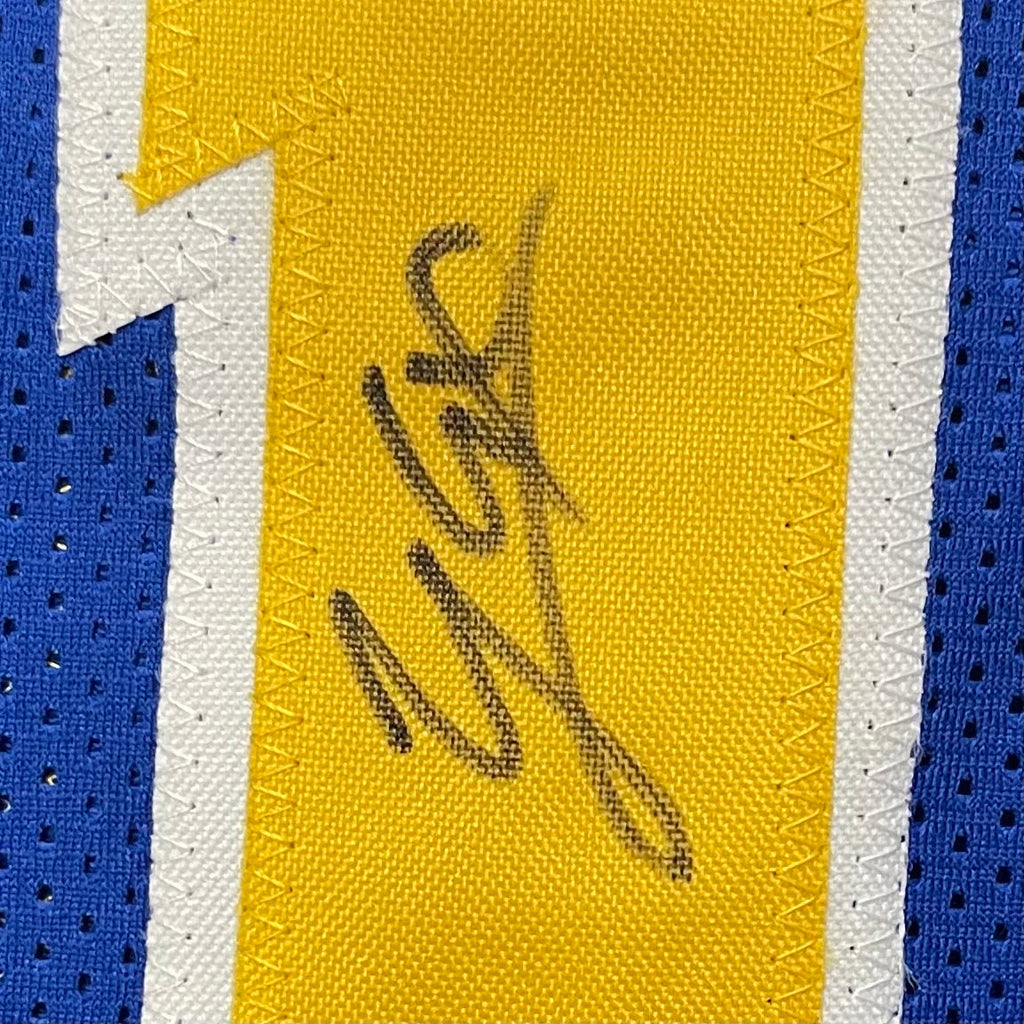 Yaxel Lendeborg Signed Jersey JSA Golden State Warriors Autographed