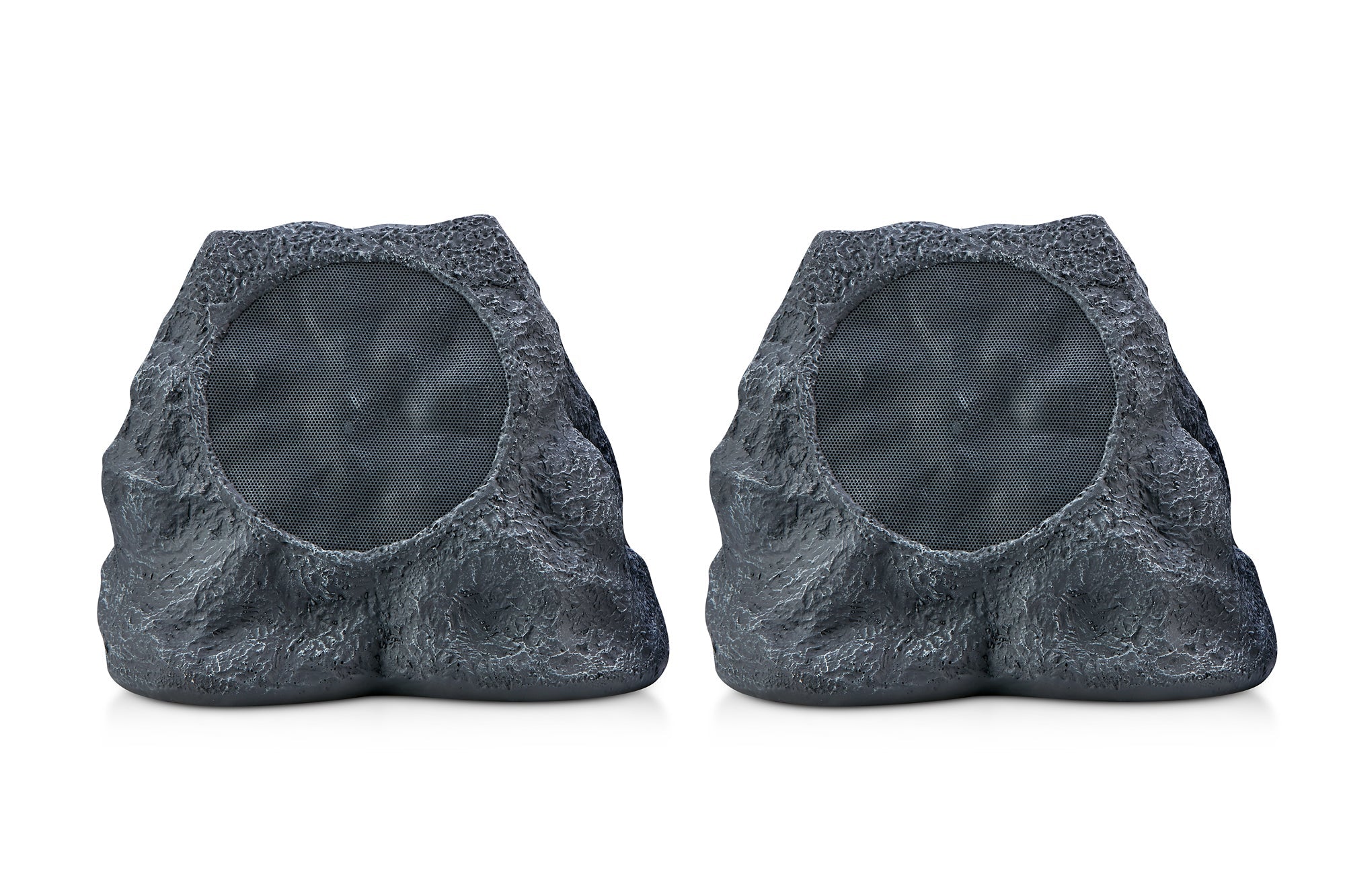 SoundPro 1-Pair Bluetooth Multi-Link Solar Rechargeable Wireless Rock Speakers