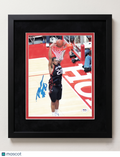 Diamon Simpson Saint Mary's Gaels Signed Basketball 8x10 Custom Framed Photo PSA