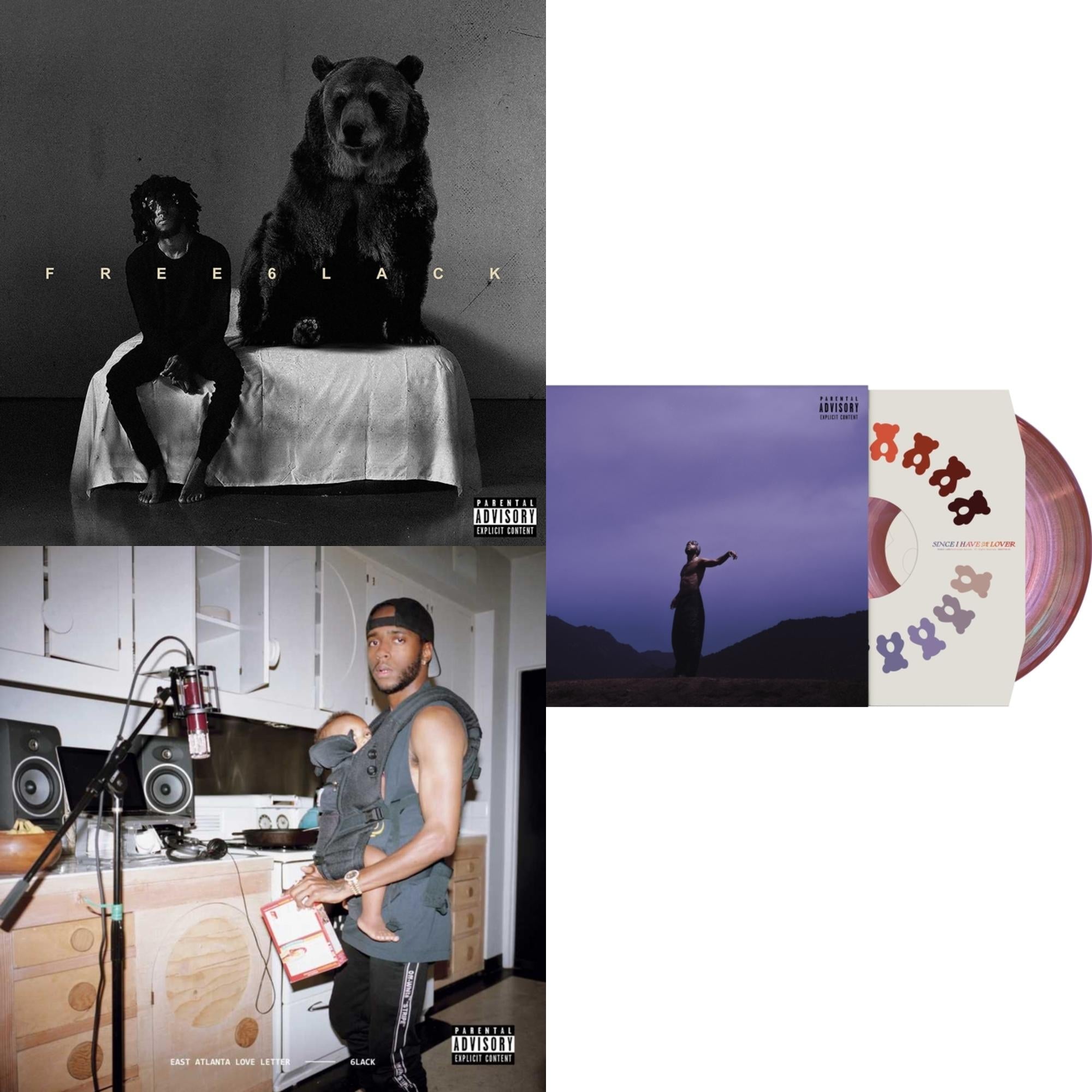 Since I Have A Lover (Translucent Pink Vinyl) (2LP) & Free 6Lack & East Atlanta Love Letter